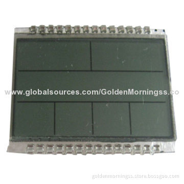 7-segment LCD Panel, TN Positive